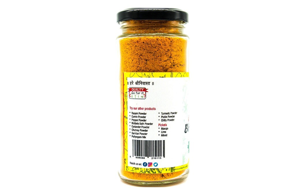 Bhavani's Bengal Gram Powder    Glass Jar  100 grams